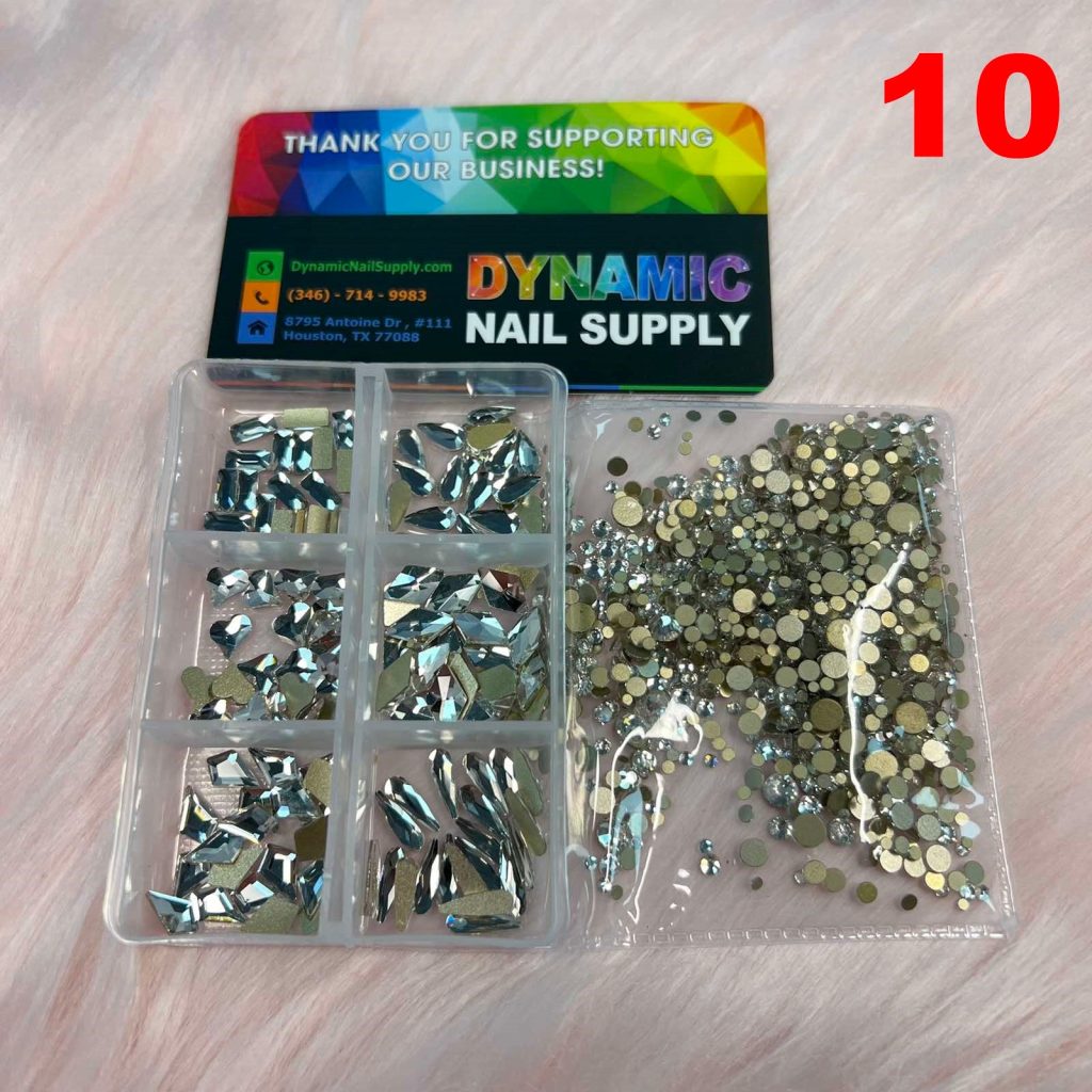 The Perfect Rhinestone Set for Dazzling Nail Art