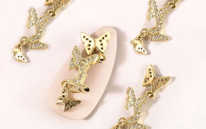 3D Butterfly Nail Charms That Rescue Flimsy Nail Art