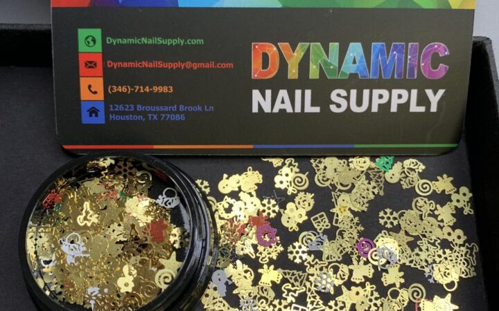 How to Get Salon Results with Christmas Metal Nail Sequins