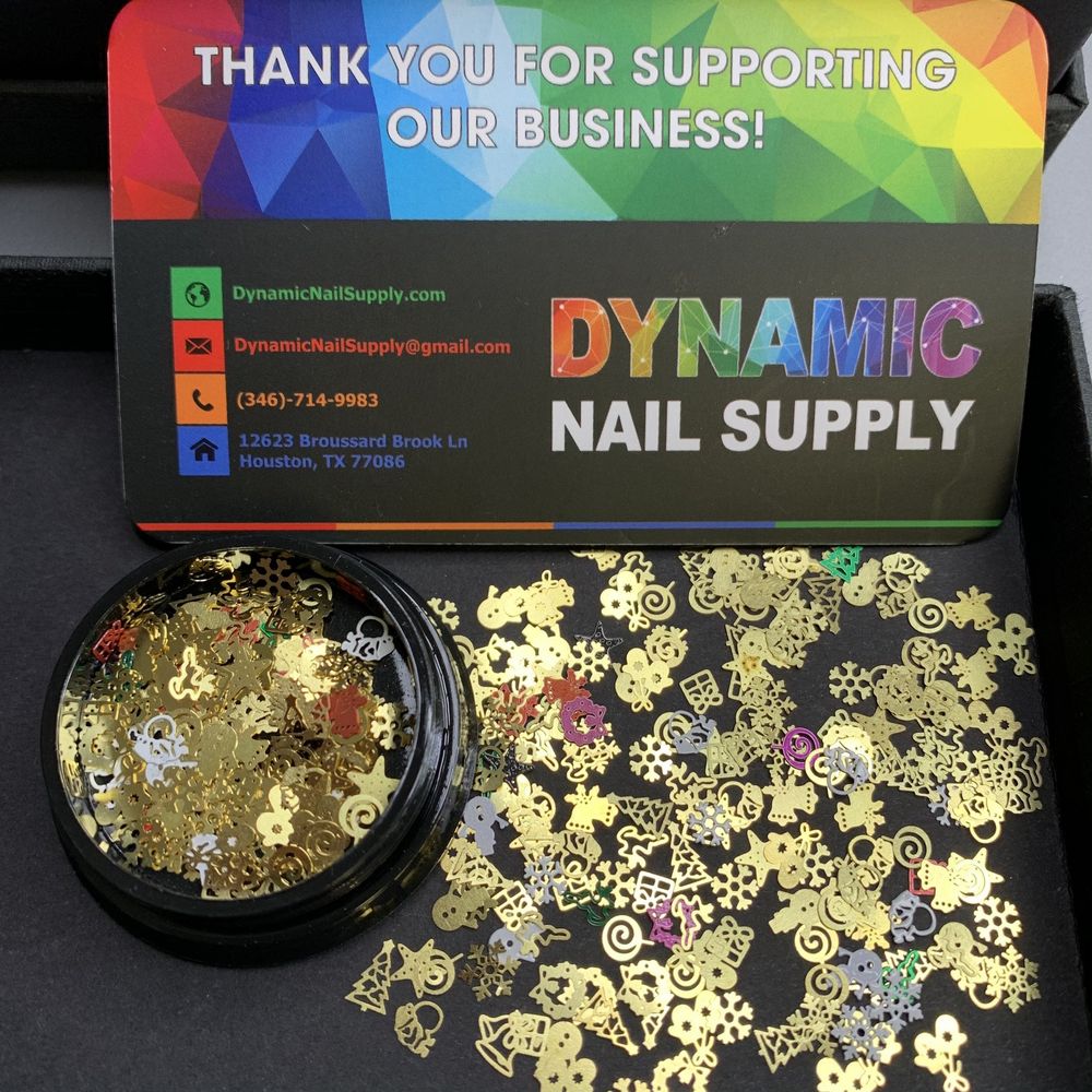 How to Get Salon Results with Christmas Metal Nail Sequins