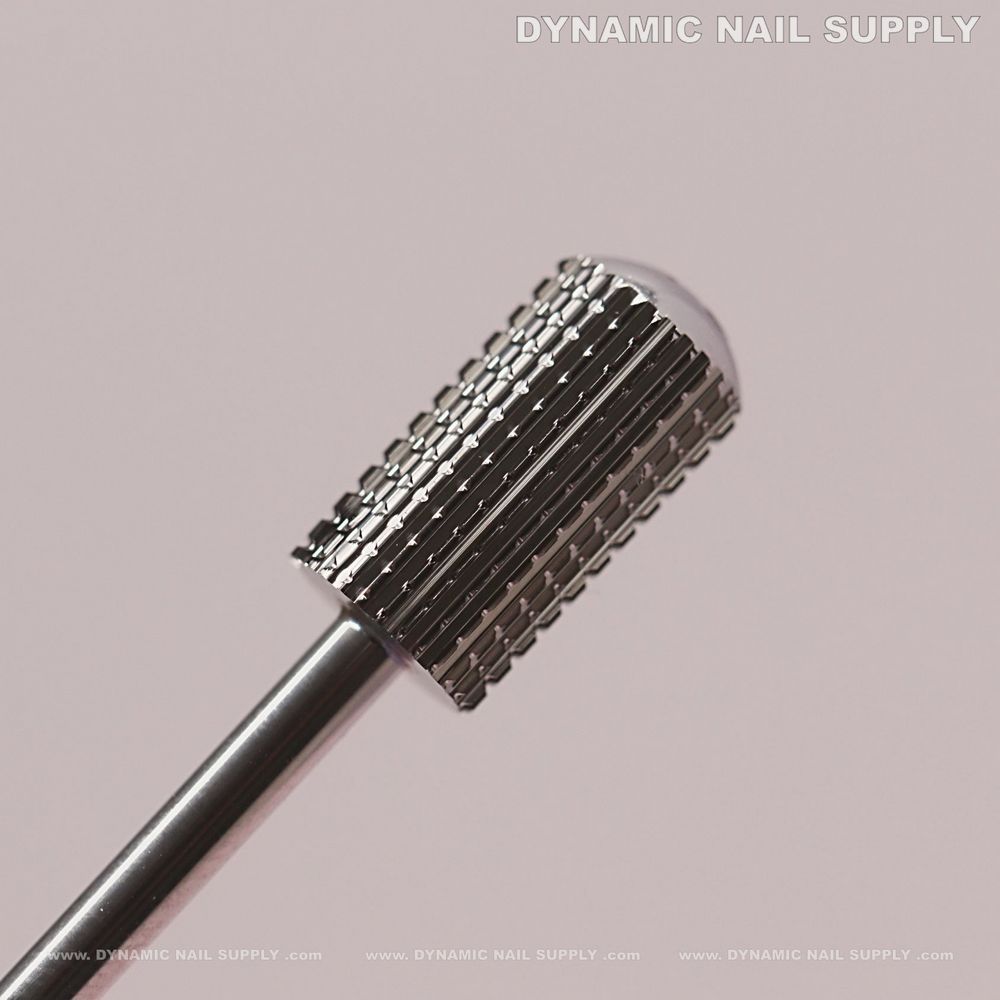 silver coarse barrel nail drill bit - 3