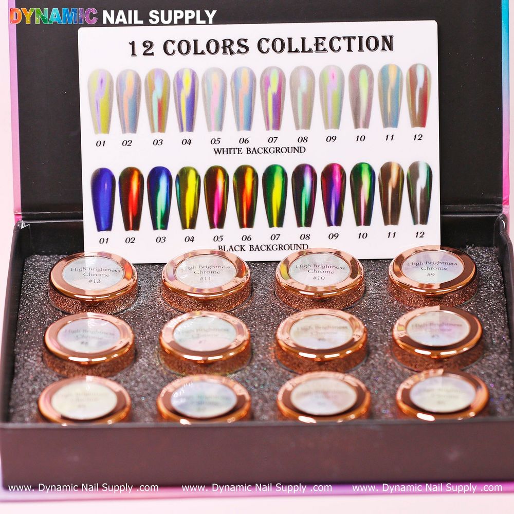 How to Use Iridescent Chrome Nail Powder Like a Pro