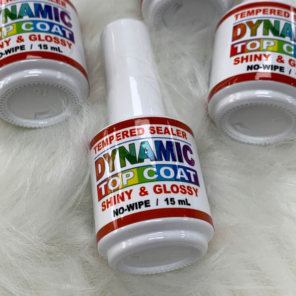 15ml no-wipe tempered top coat bottle - 10