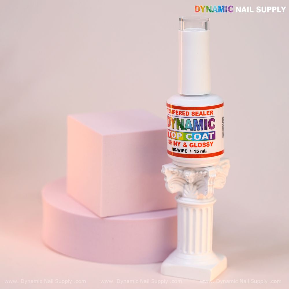 15ml no-wipe tempered top coat bottle - 2