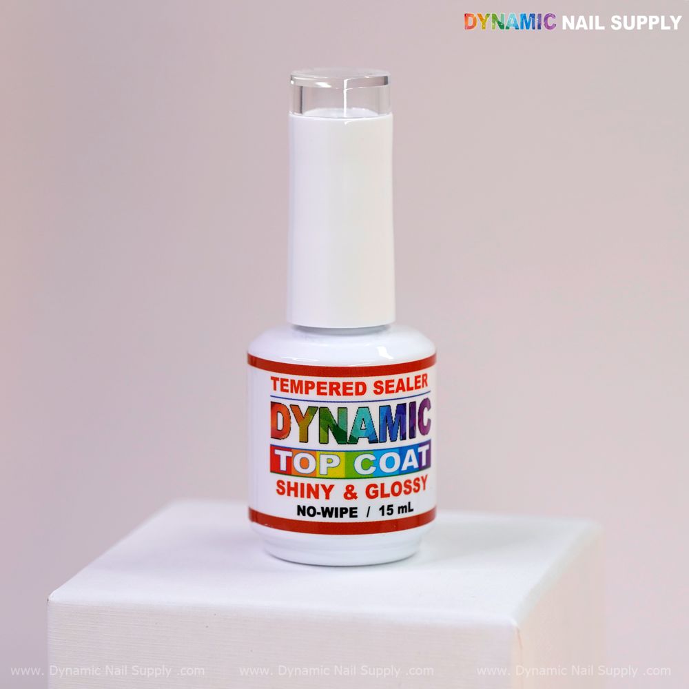 15ml no-wipe tempered top coat bottle - 3