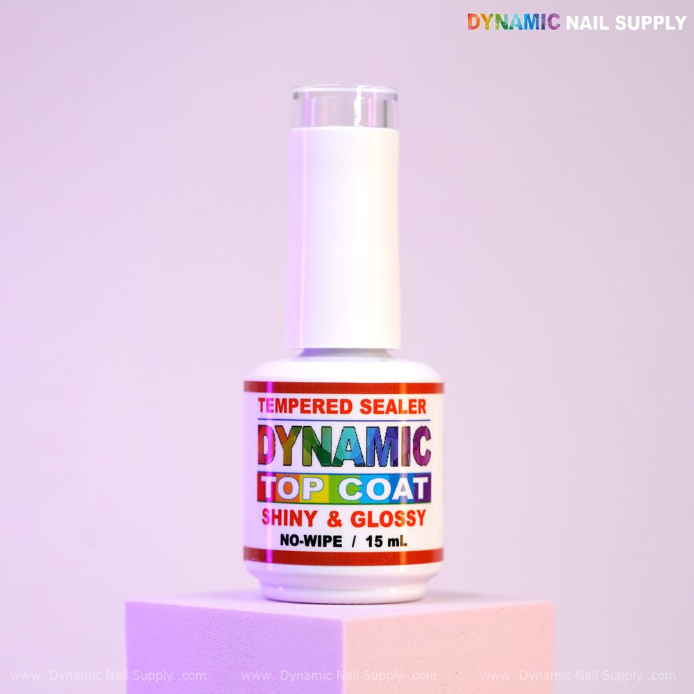 15ml no-wipe tempered top coat bottle - 8