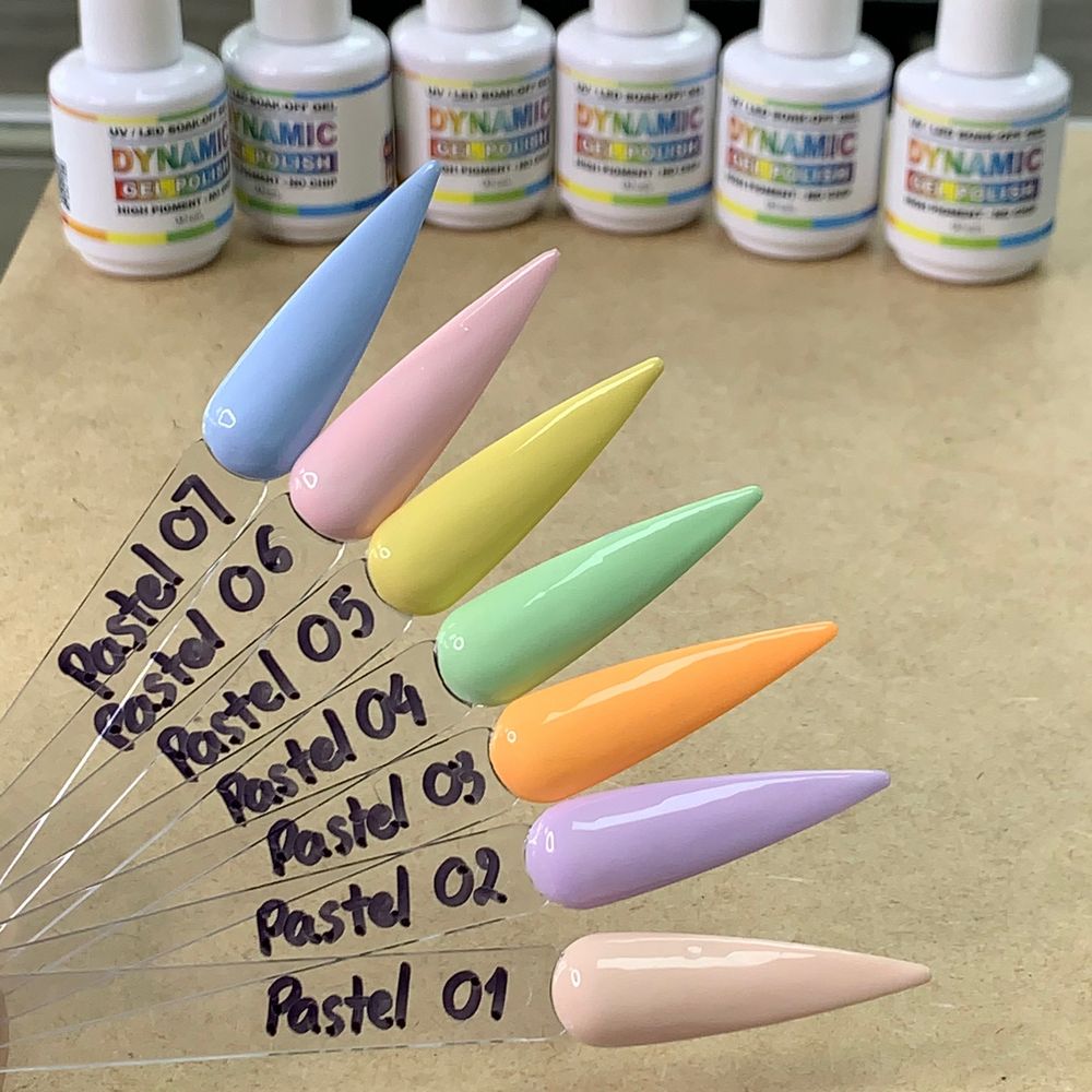 Pastel Gel Nail Polish: Long-Wear Light Shades