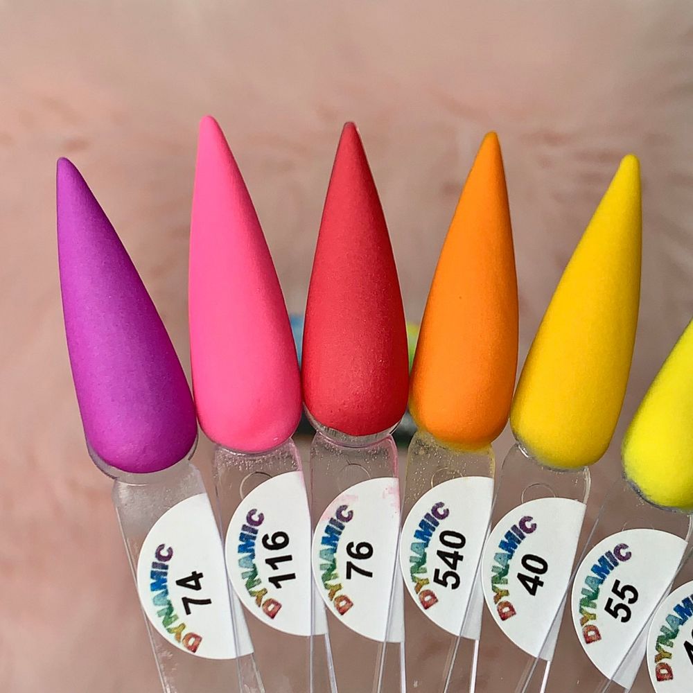 summer acrylic powder jars - 2